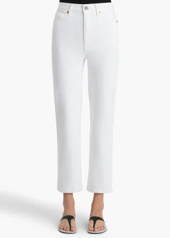 Abigail Stretch Jean in White