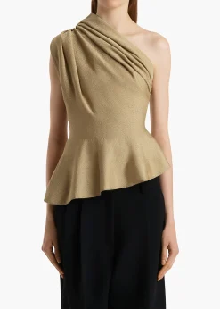 Aimee Top in Gold