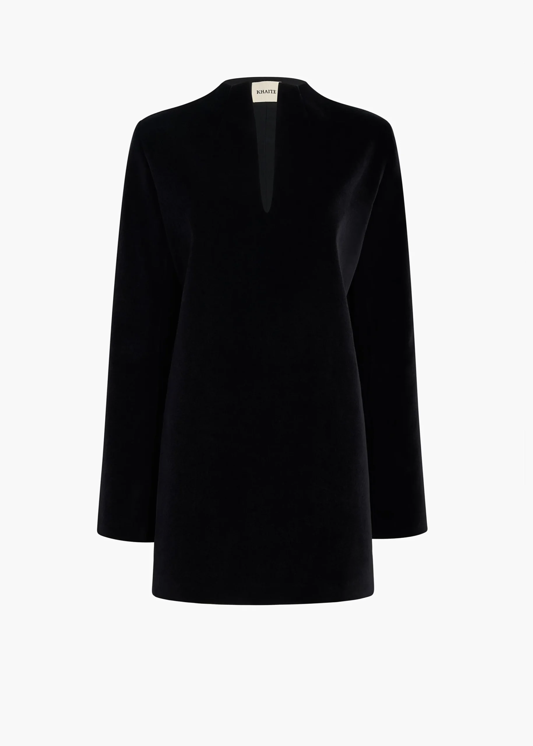 Aleena Dress in Black Velvet