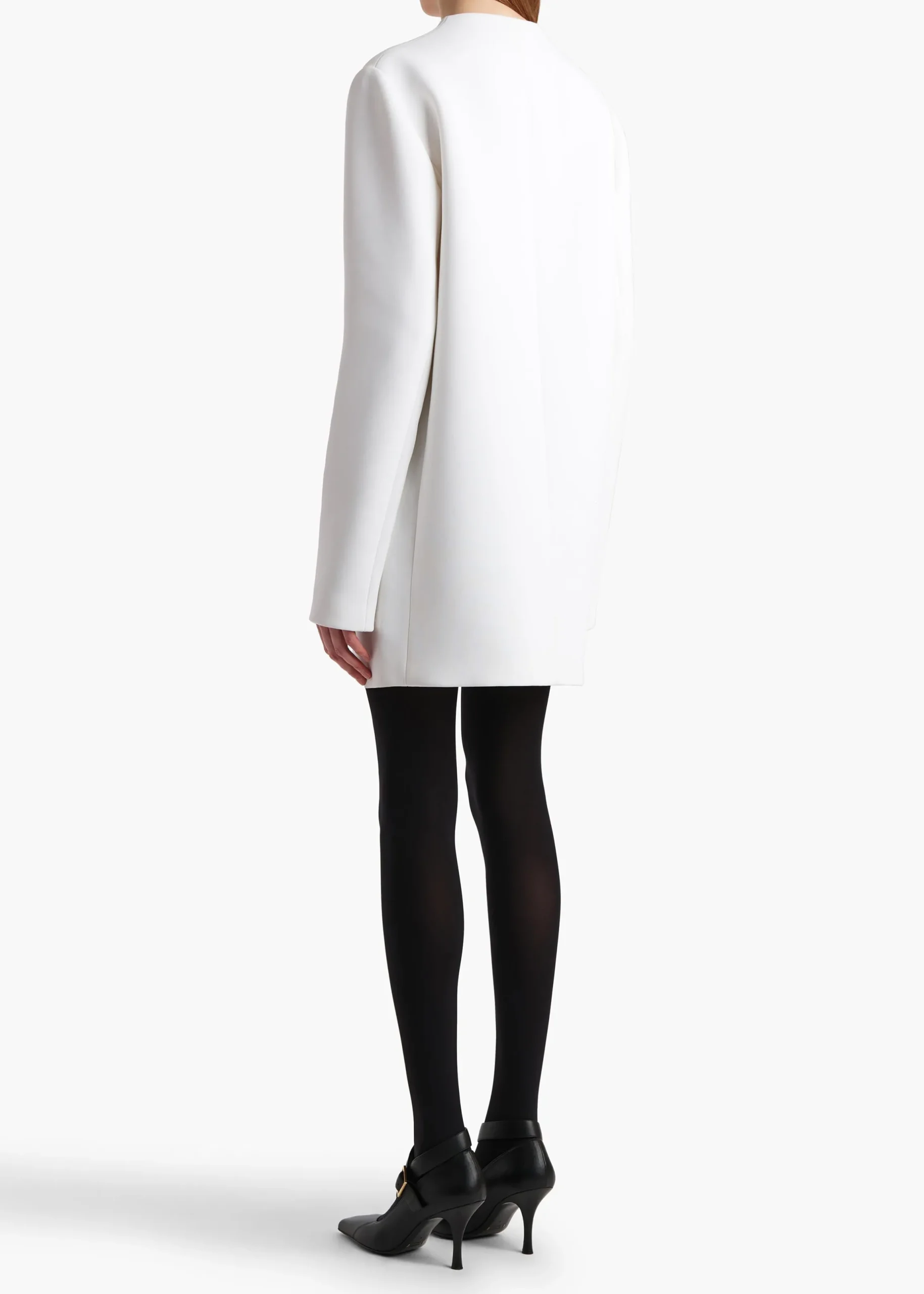 Aleena Dress in Chalk