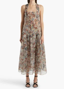 Amello Dress in Cream Multi