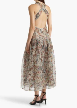 Amello Dress in Cream Multi