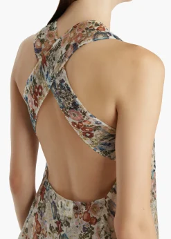 Amello Dress in Cream Multi