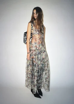 Amello Dress in Cream Multi