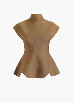 Andra Top in Carob