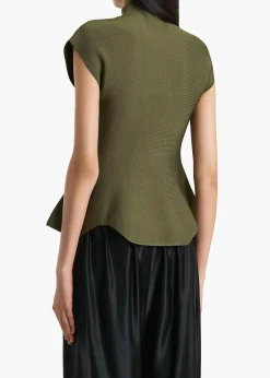 Andra Top in Olive
