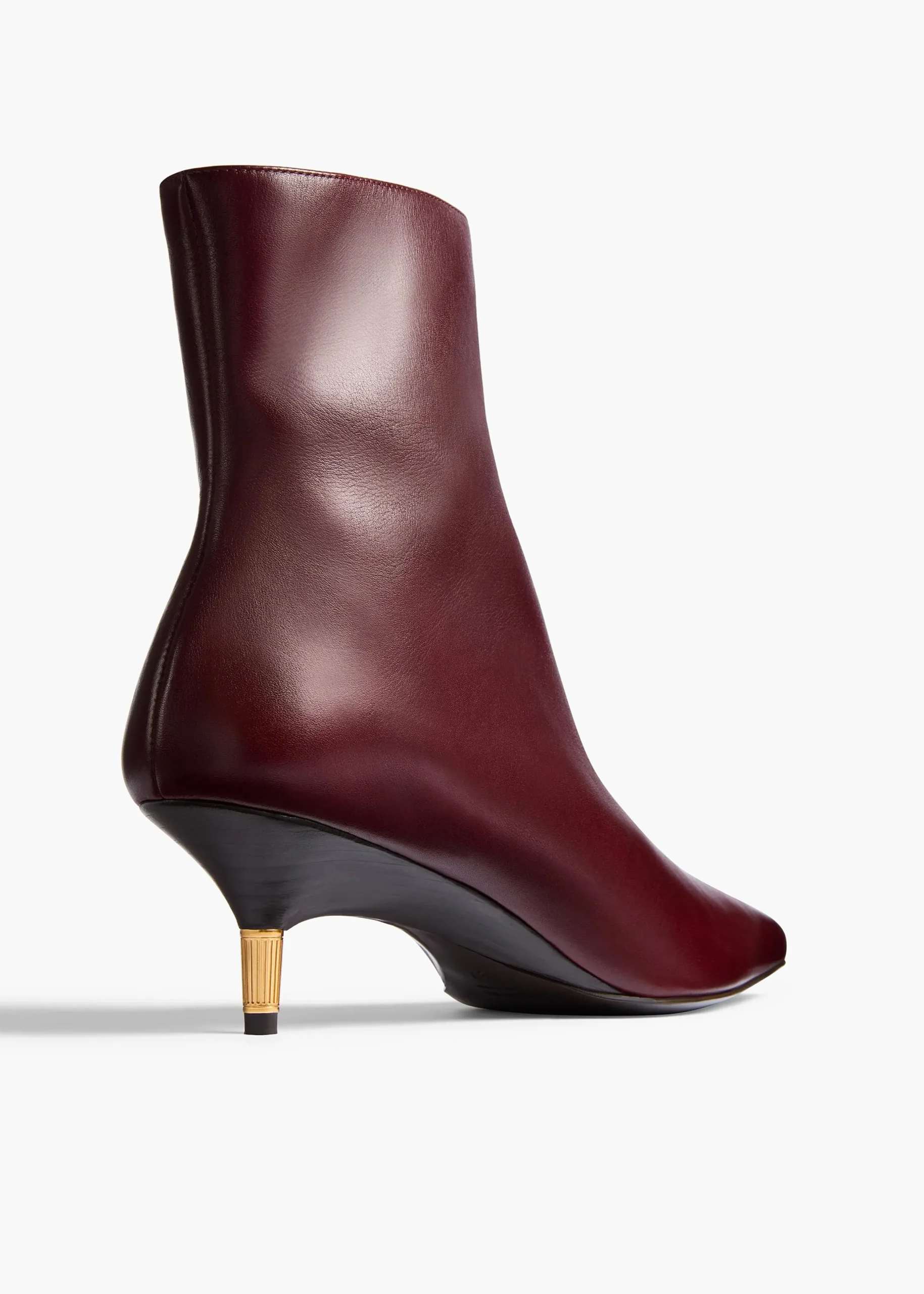 Bella Ankle Boot in Bordeaux Vintage Calf Leather