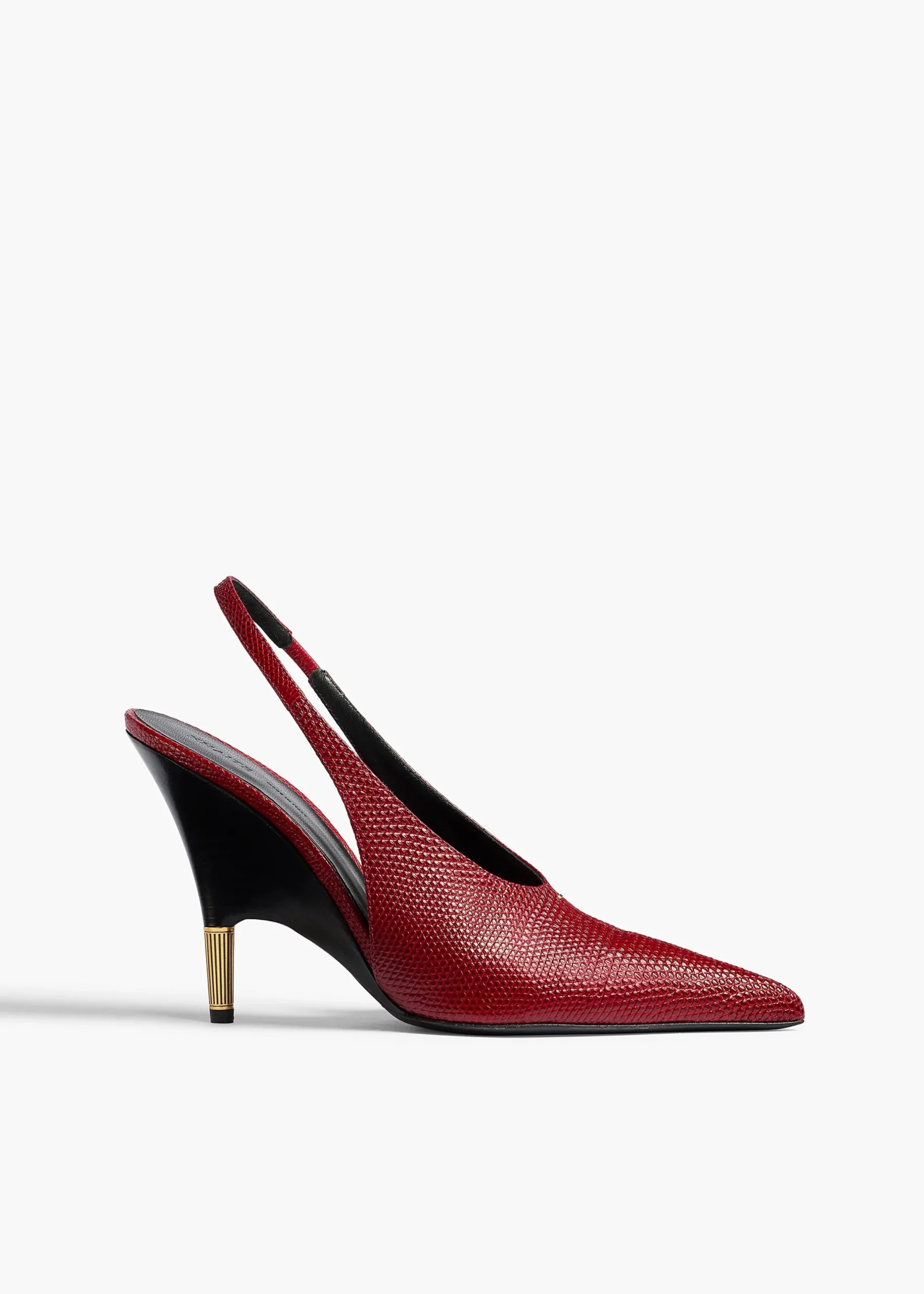 Bella Pump in Ruby Lizard