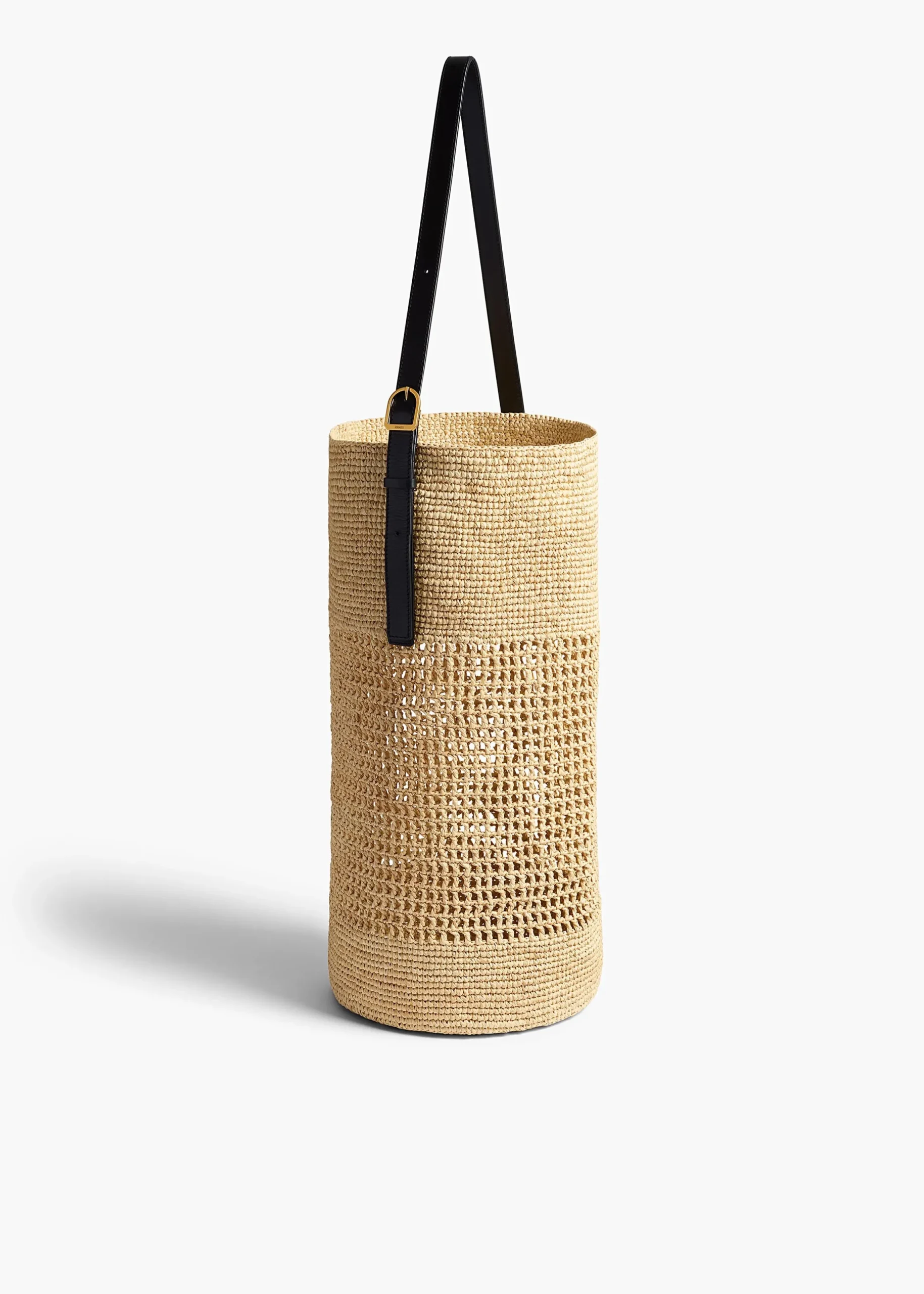 Billie Bucket Bag in Natural Raffia