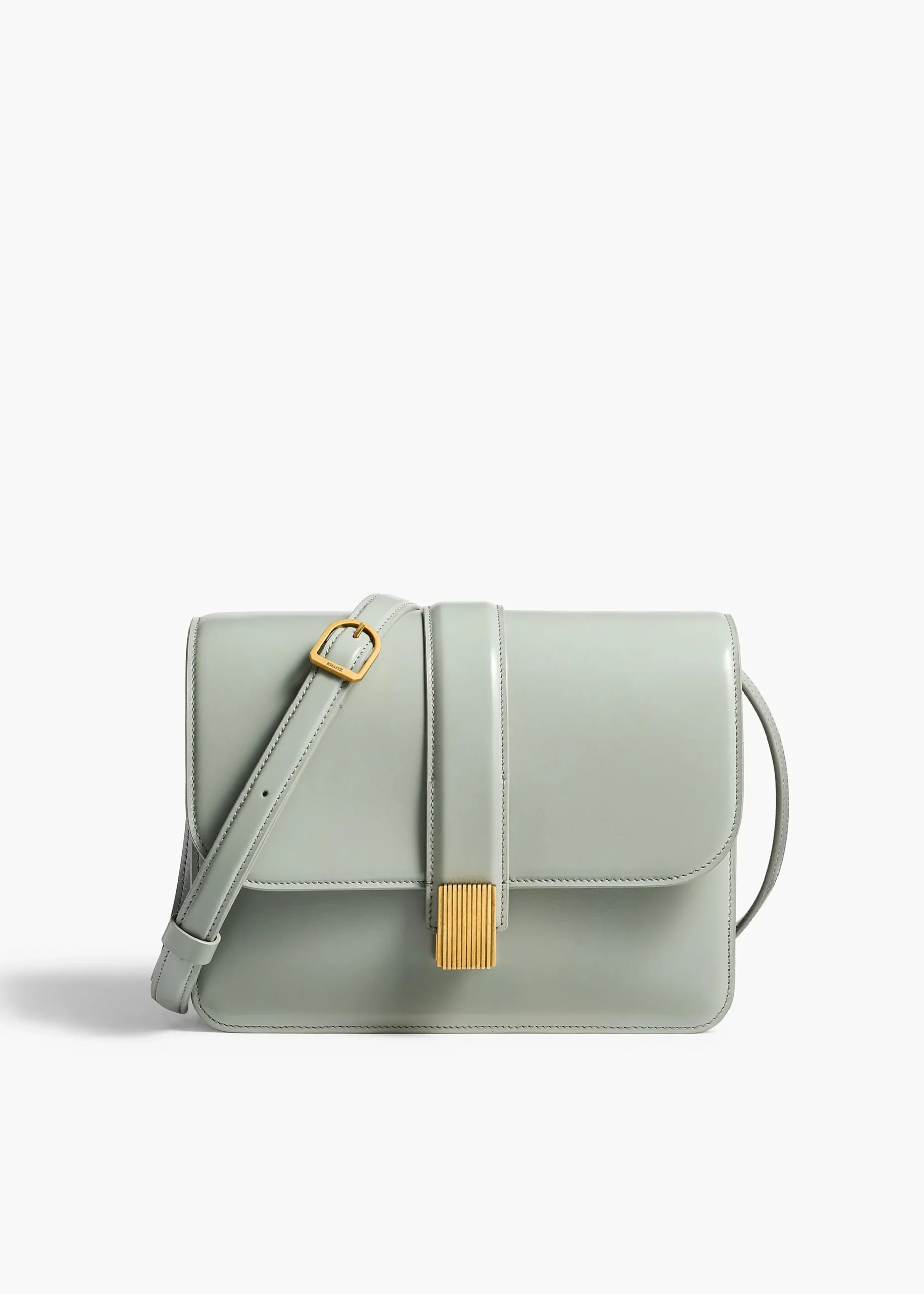Blake Crossbody Bag in Eucalyptus Leather