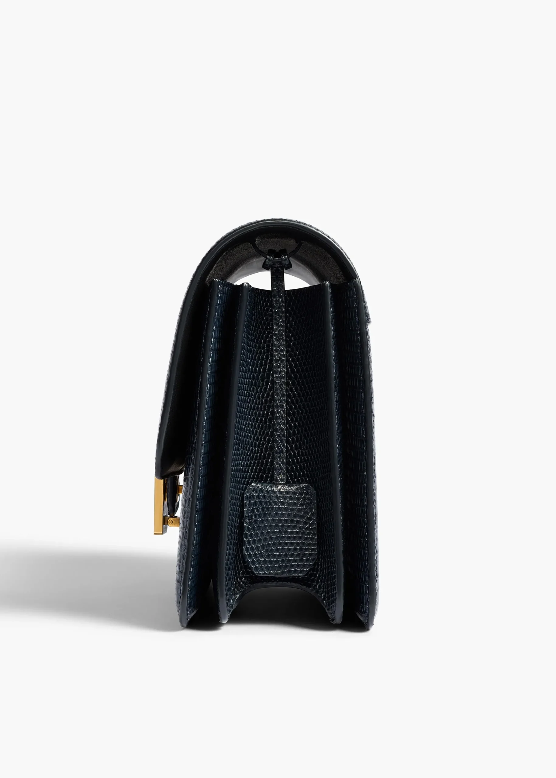 Blake Crossbody Bag in Midnight Lizard