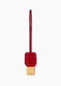 Blake Crossbody Bag in Ruby Alligator
