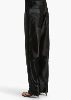 Callum Pant in Chocolate Haircalf