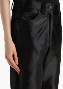 Callum Pant in Chocolate Haircalf