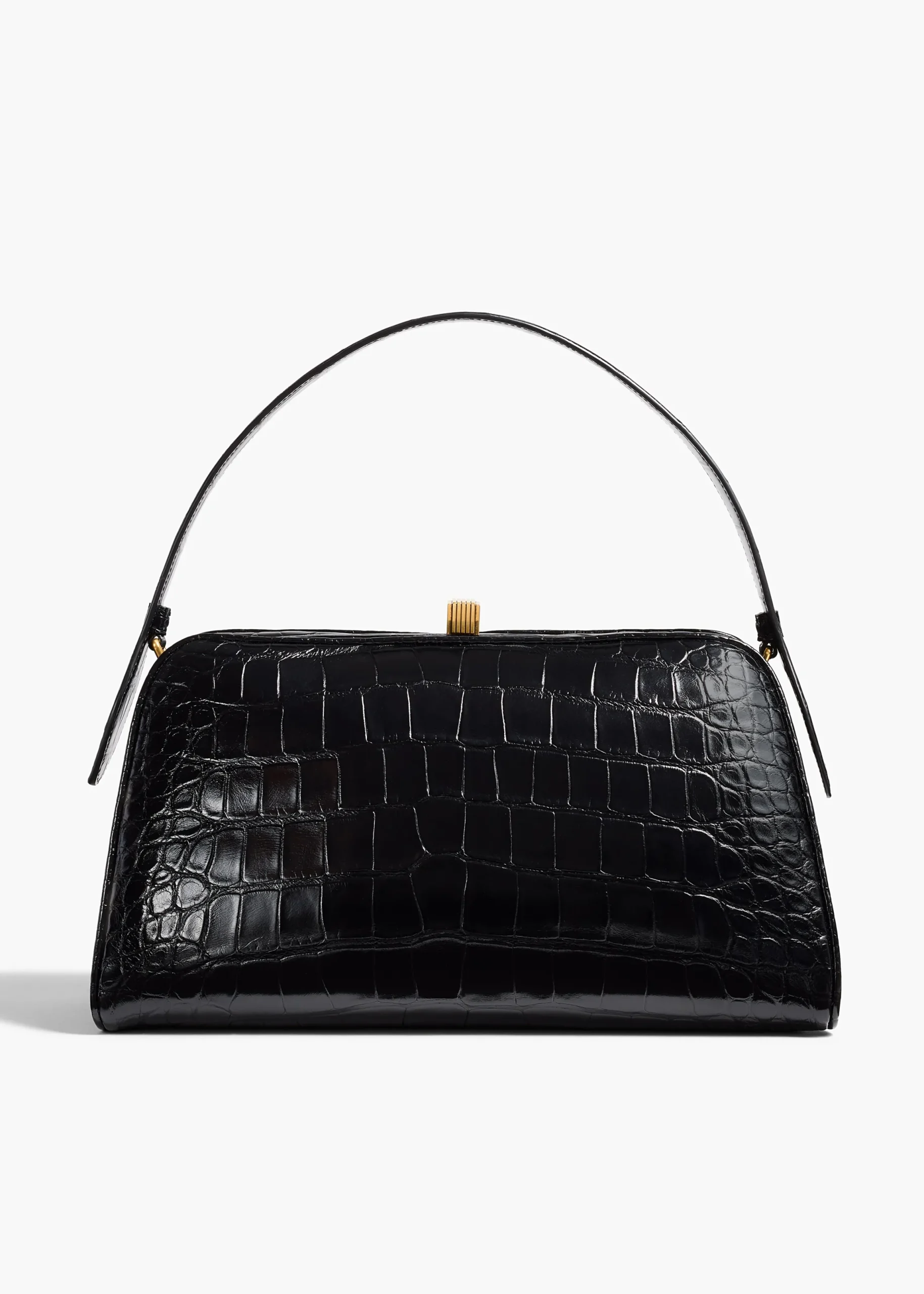 Cate Bag in Black Alligator
