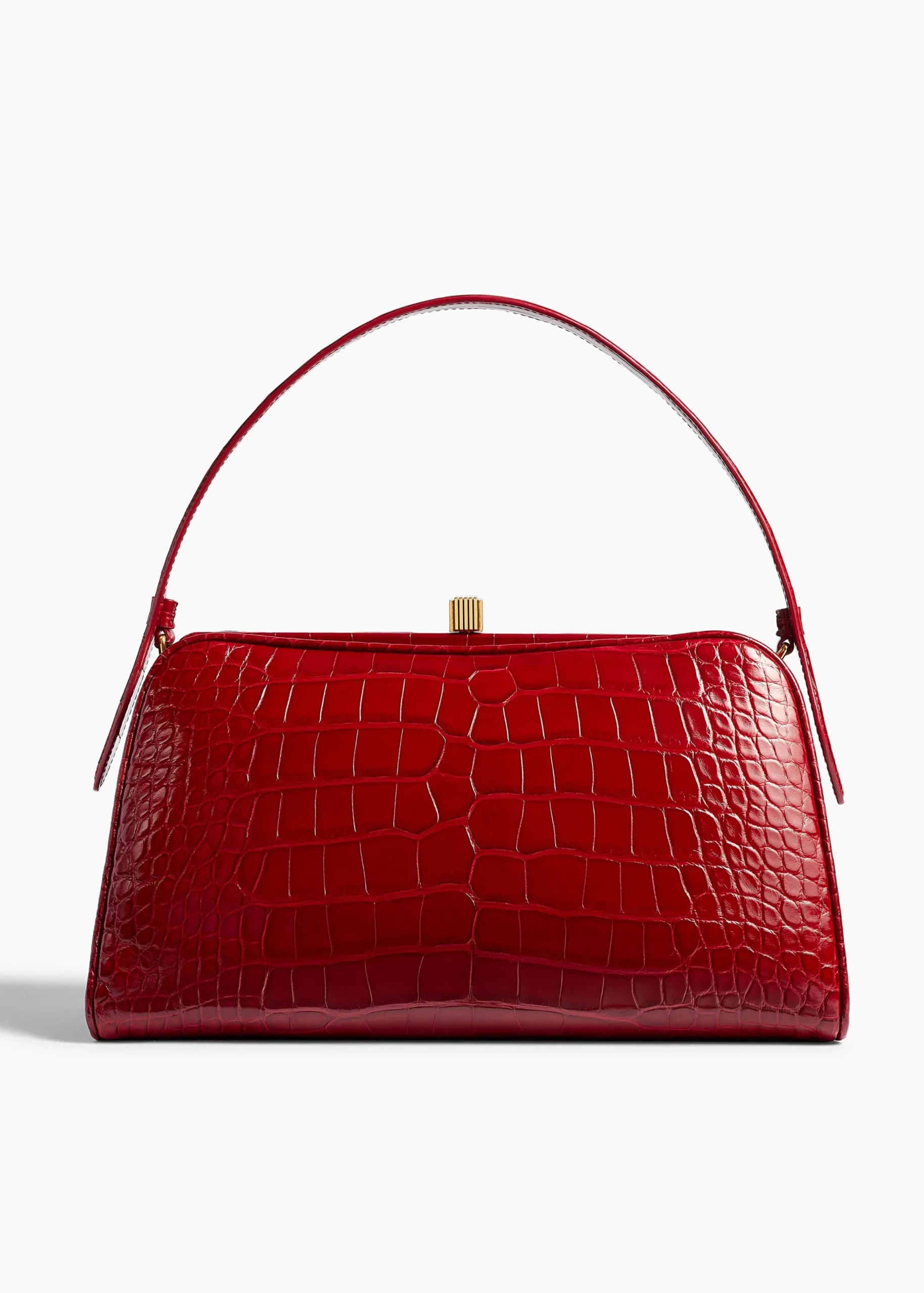 Cate Bag in Ruby Alligator