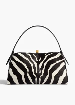 Cate Bag in Zebra Print Haircalf