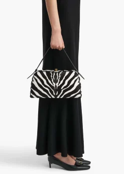 Cate Bag in Zebra Print Haircalf