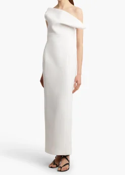 Cato Dress in Chalk