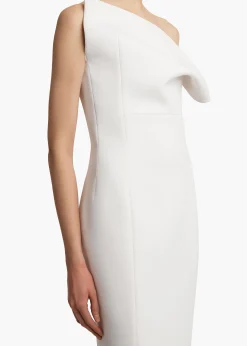 Cato Dress in Chalk