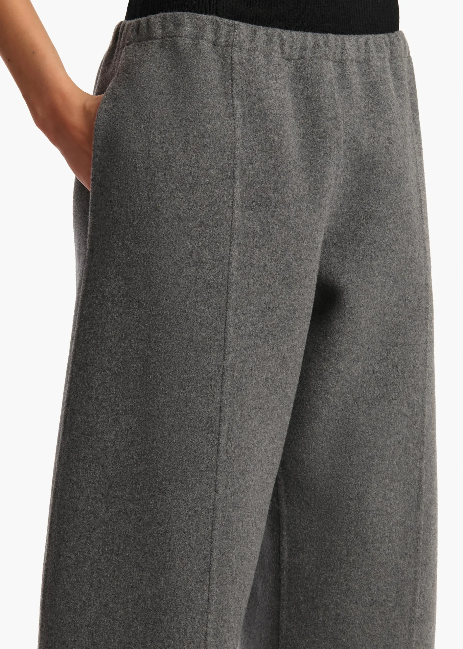 Clover Pant in Grey Melange