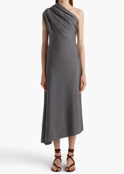 Coast Dress in Gunmetal