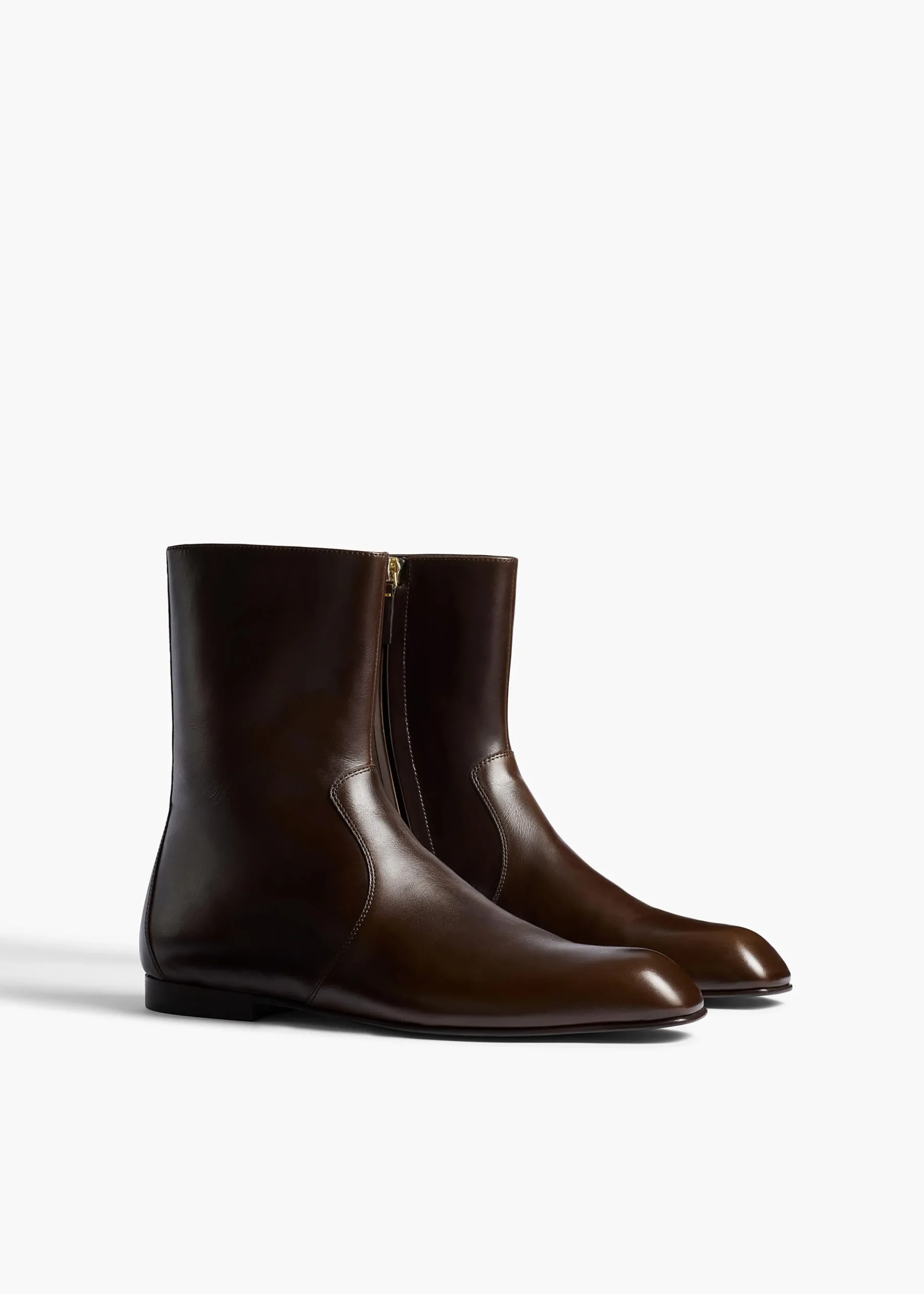 Colt Ankle Boot in Vintage Brown Leather