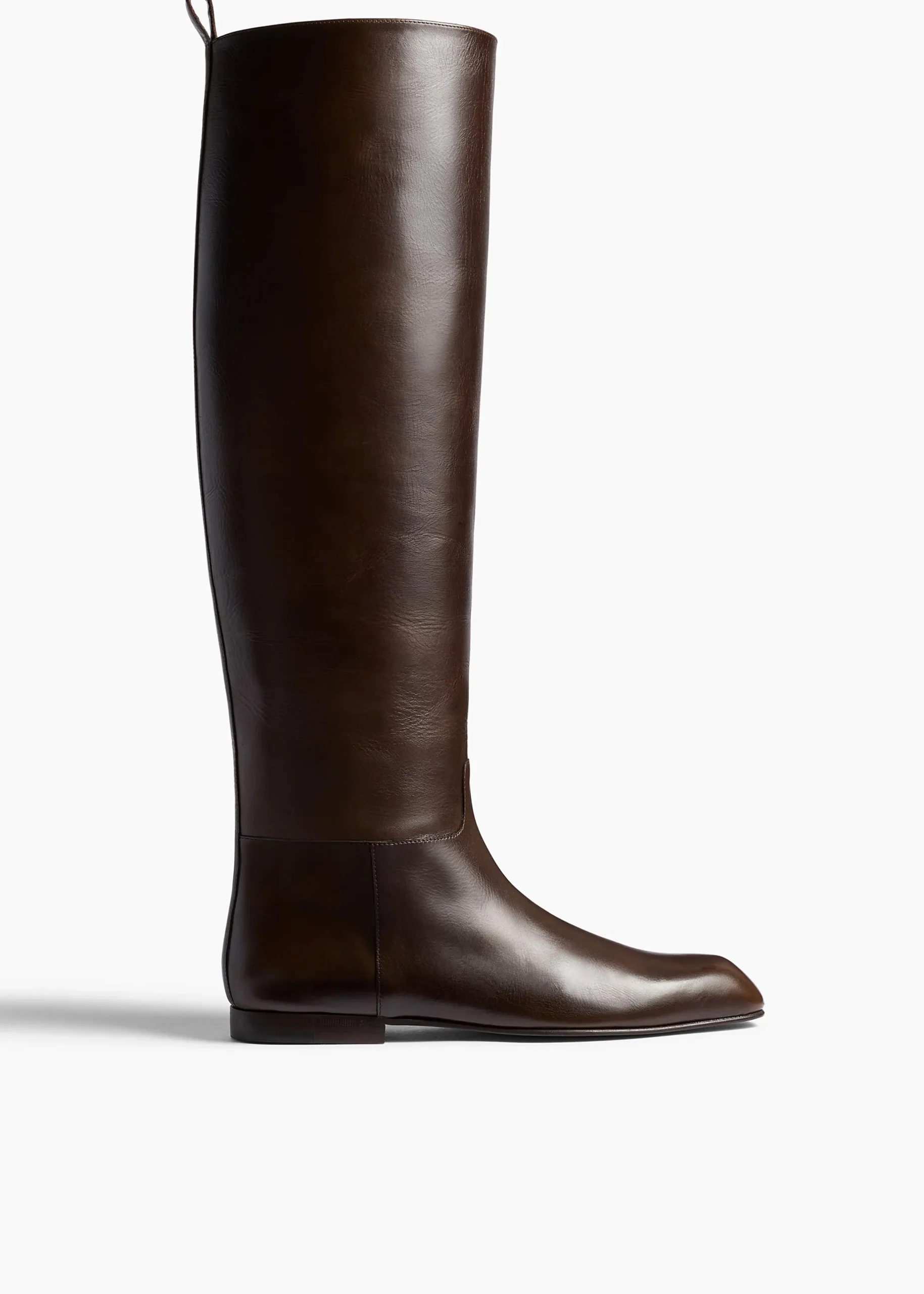 Colt Knee-High Boot in Vintage Brown Leather