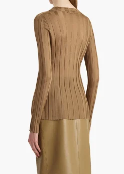Cosette Top in Carob