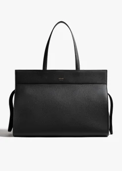 Crosby Bag in Black Pebbled Leather