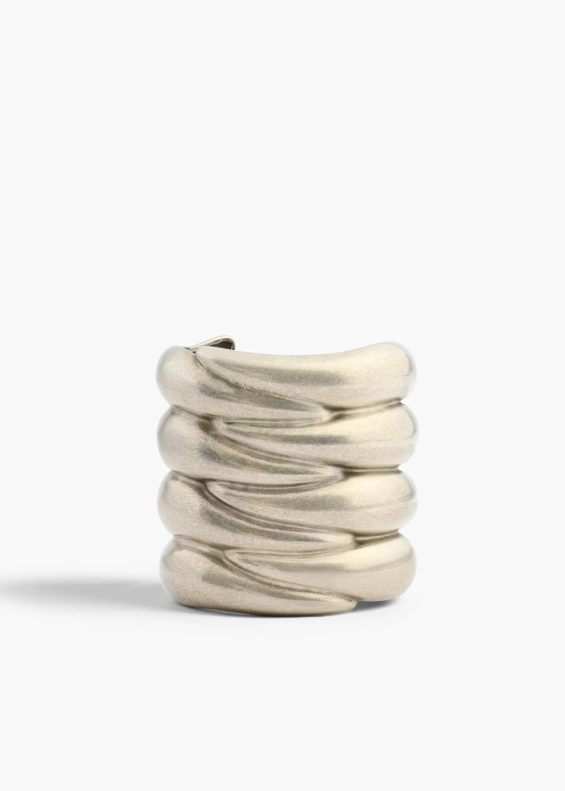 Cyclone Bracelet in Antique Silver