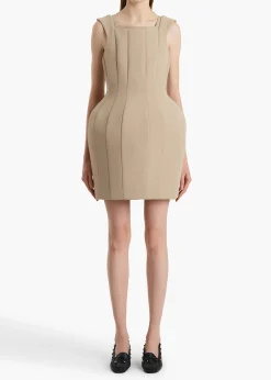 Dan Dress in Tea Stain