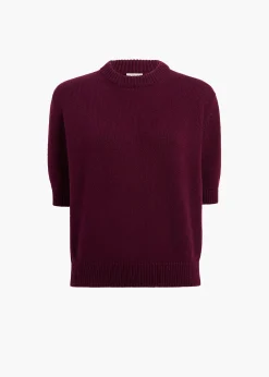 Davin Sweater in Eggplant