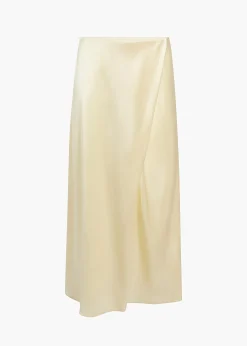 Demi Skirt in Pale Yellow