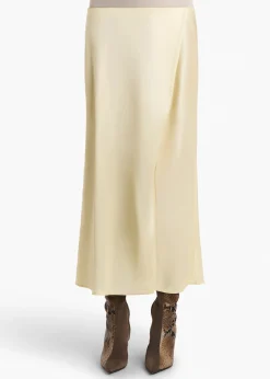 Demi Skirt in Pale Yellow