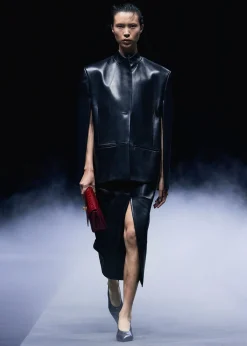 Dolso Jacket in Black Leather