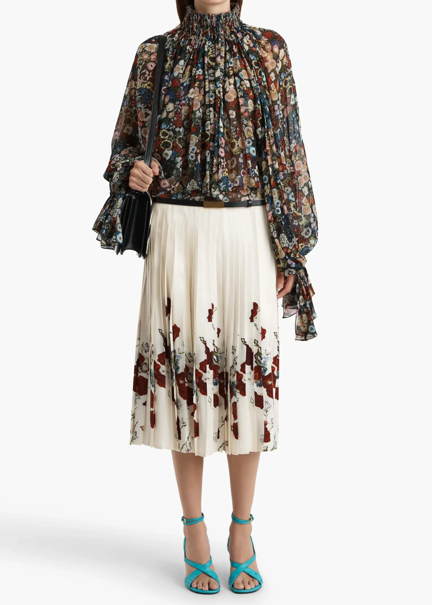 Durer Top in Black Multi