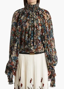 Durer Top in Black Multi