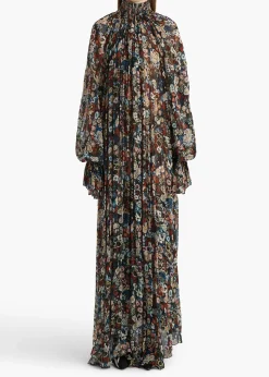 Edgar Dress in Black Multi