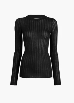 Elm Top in Black
