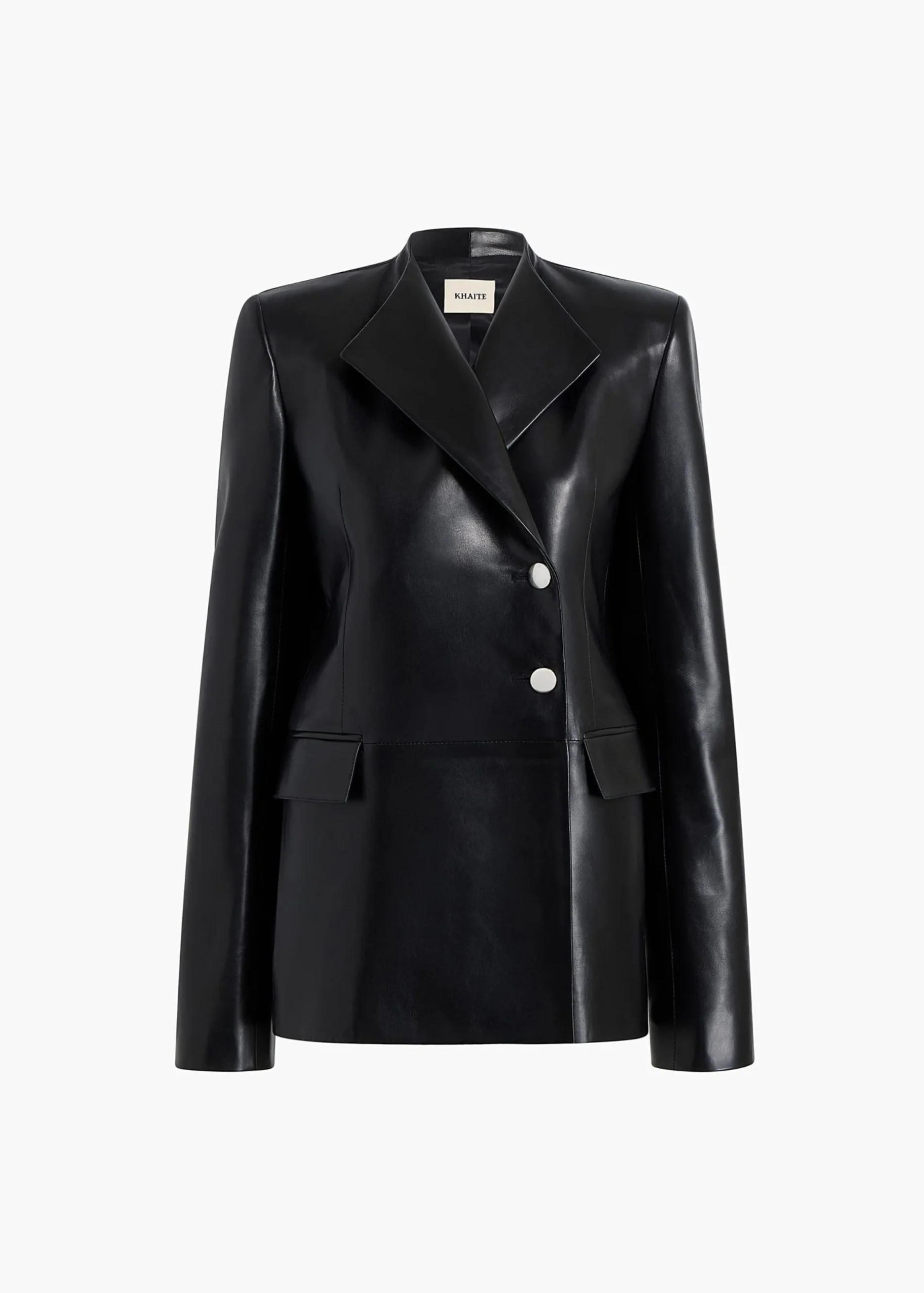 Elona Jacket in Black Leather
