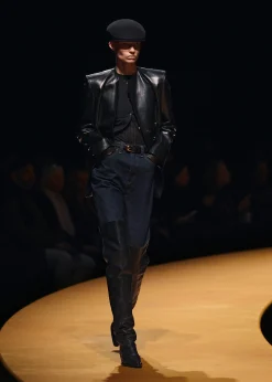 Elona Jacket in Black Leather