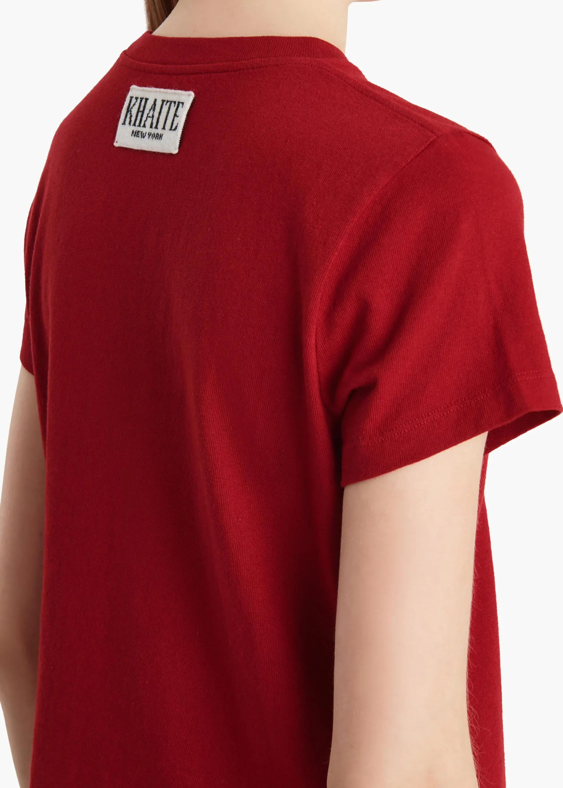 Emmylou T-Shirt in Crimson