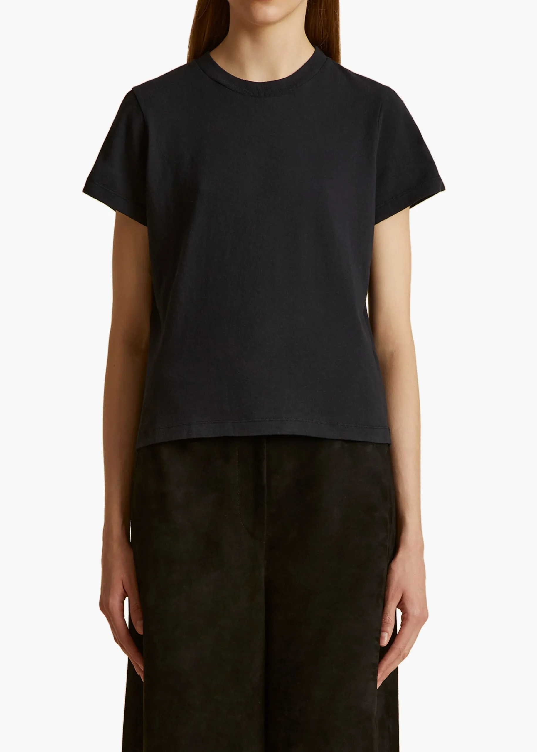 Emmylou T-Shirt in Washed Black