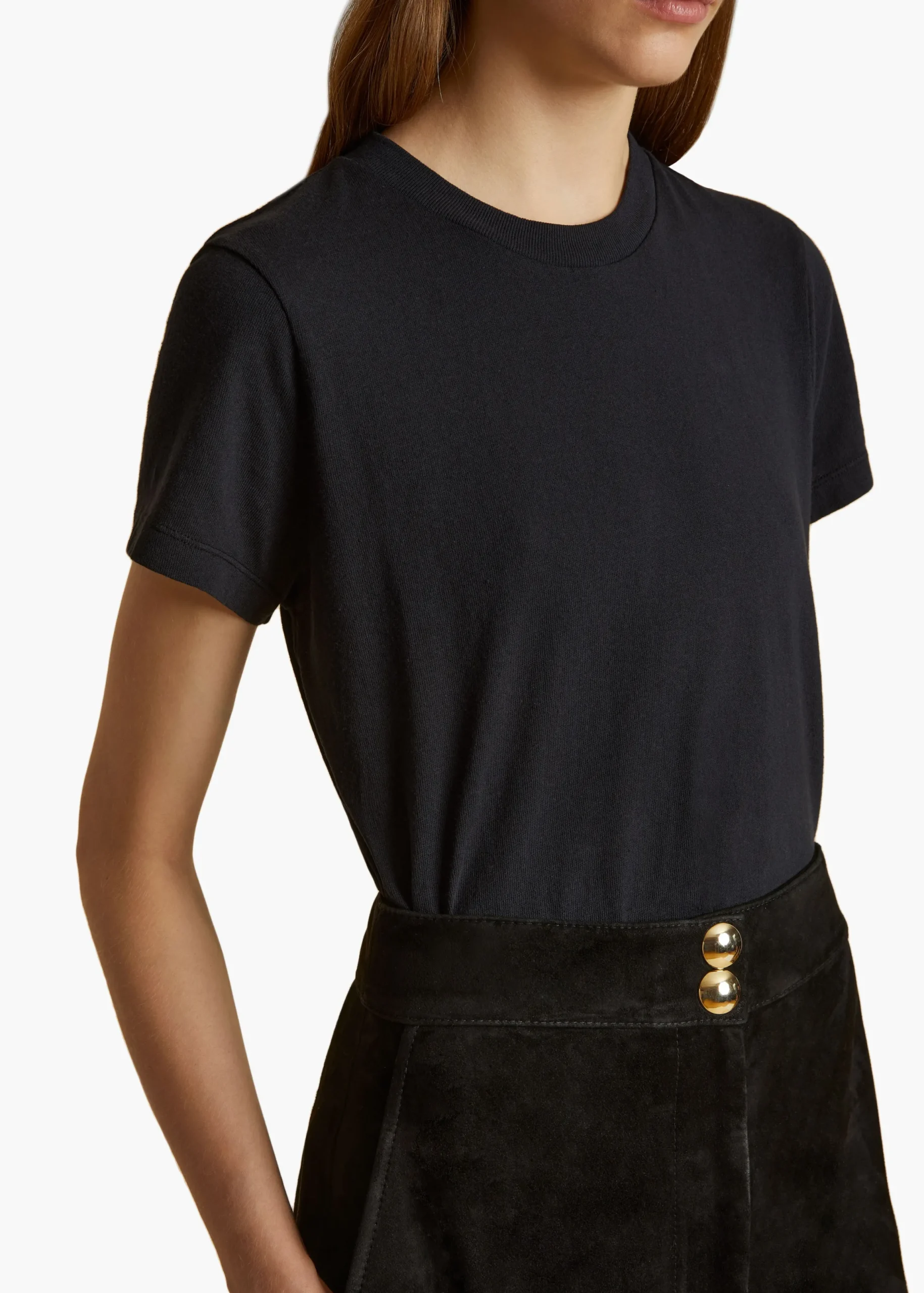 Emmylou T-Shirt in Washed Black