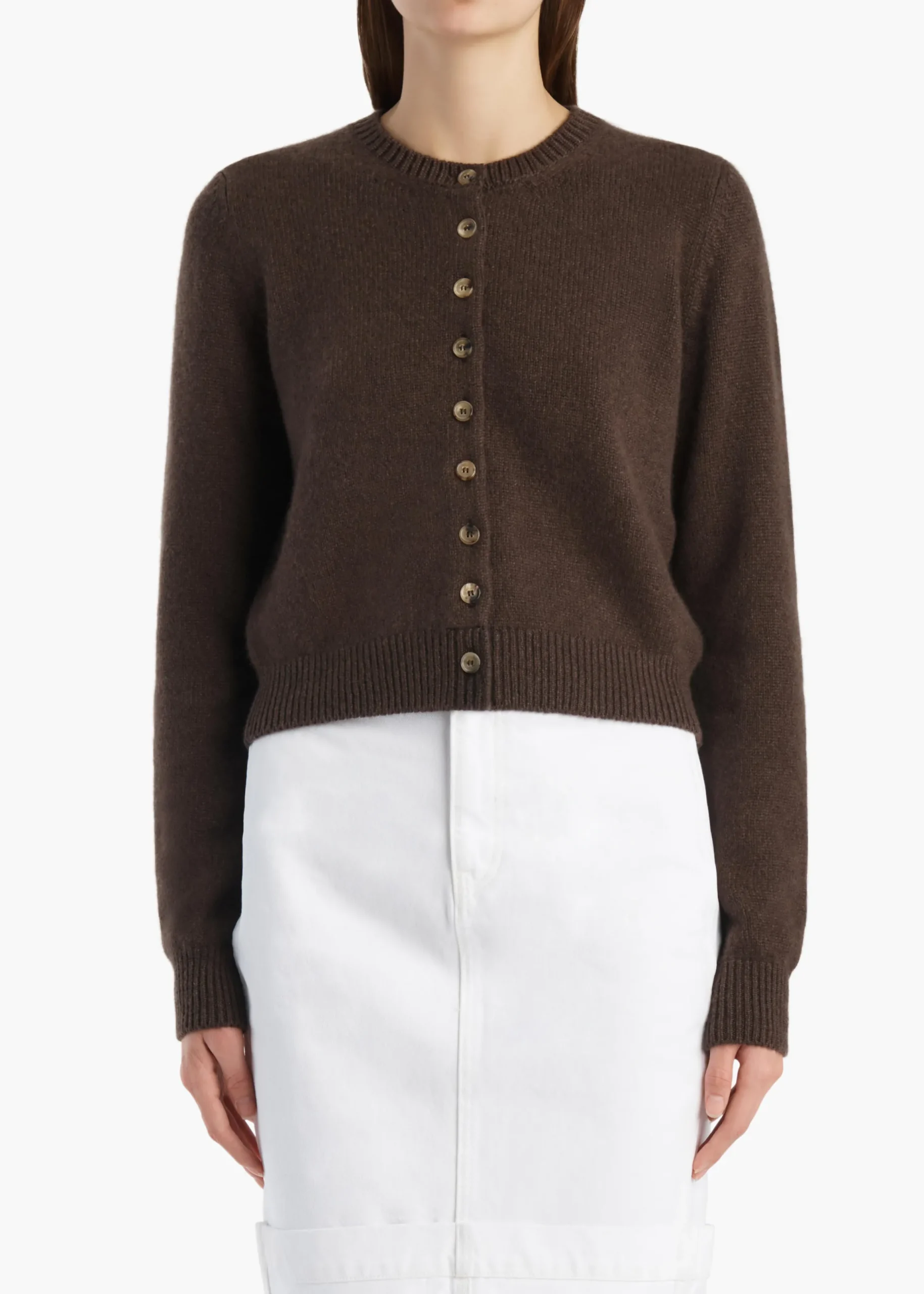 Everheart Cardigan in Coffee