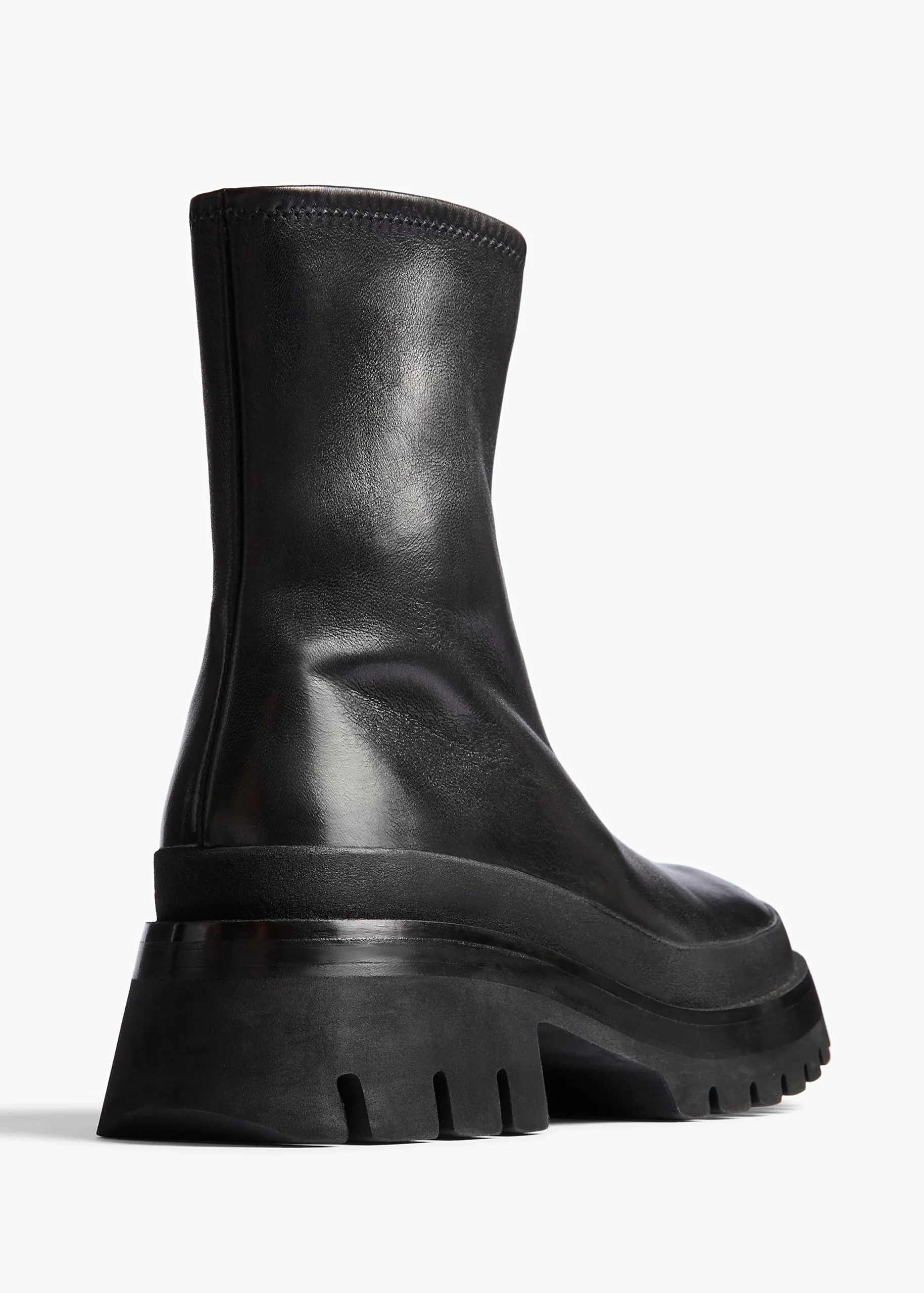 Fallon Boot in Black Leather