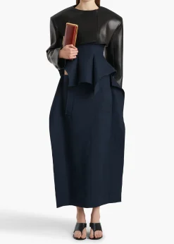 Fenla Jacket in Black Leather