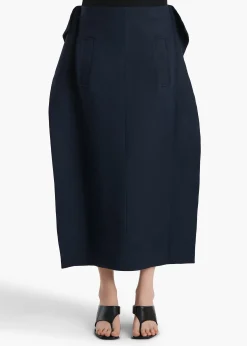 Gorgi Skirt in Dark Navy