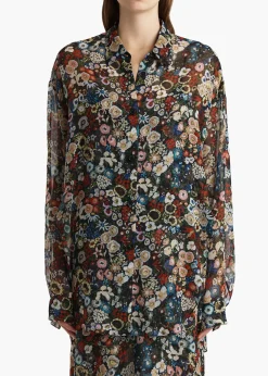 Goya Top in Black Multi